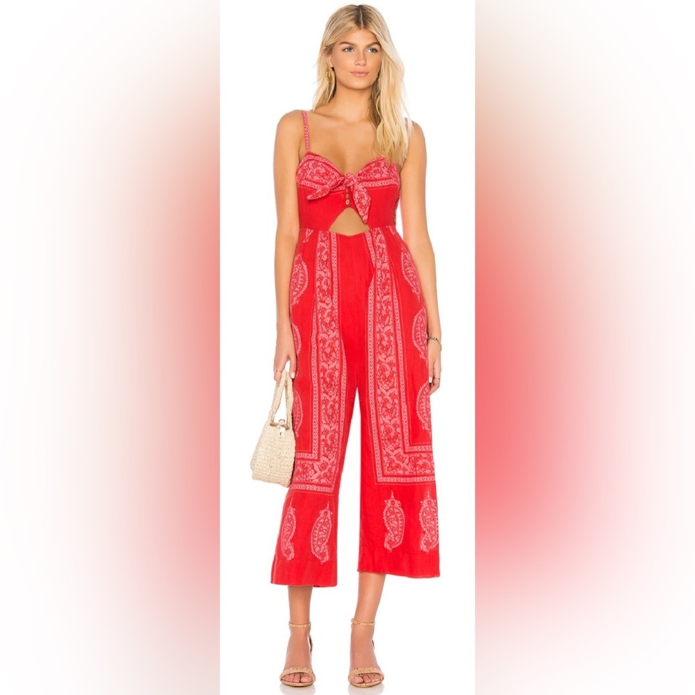 Free People Feel The Sun Jumpsuit - Size 0